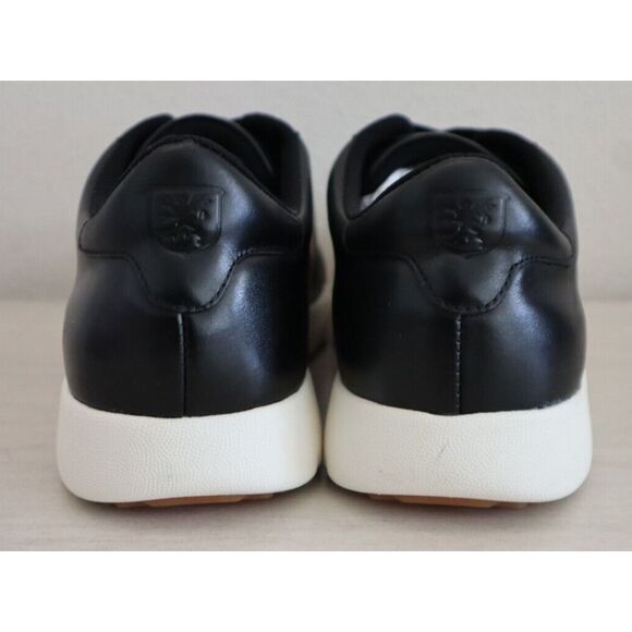 Stacy Adams 25294-001 Men's Sz 9.5M Black Leather Hawkins Cap Toe Sneakers - Picture 7 of 11